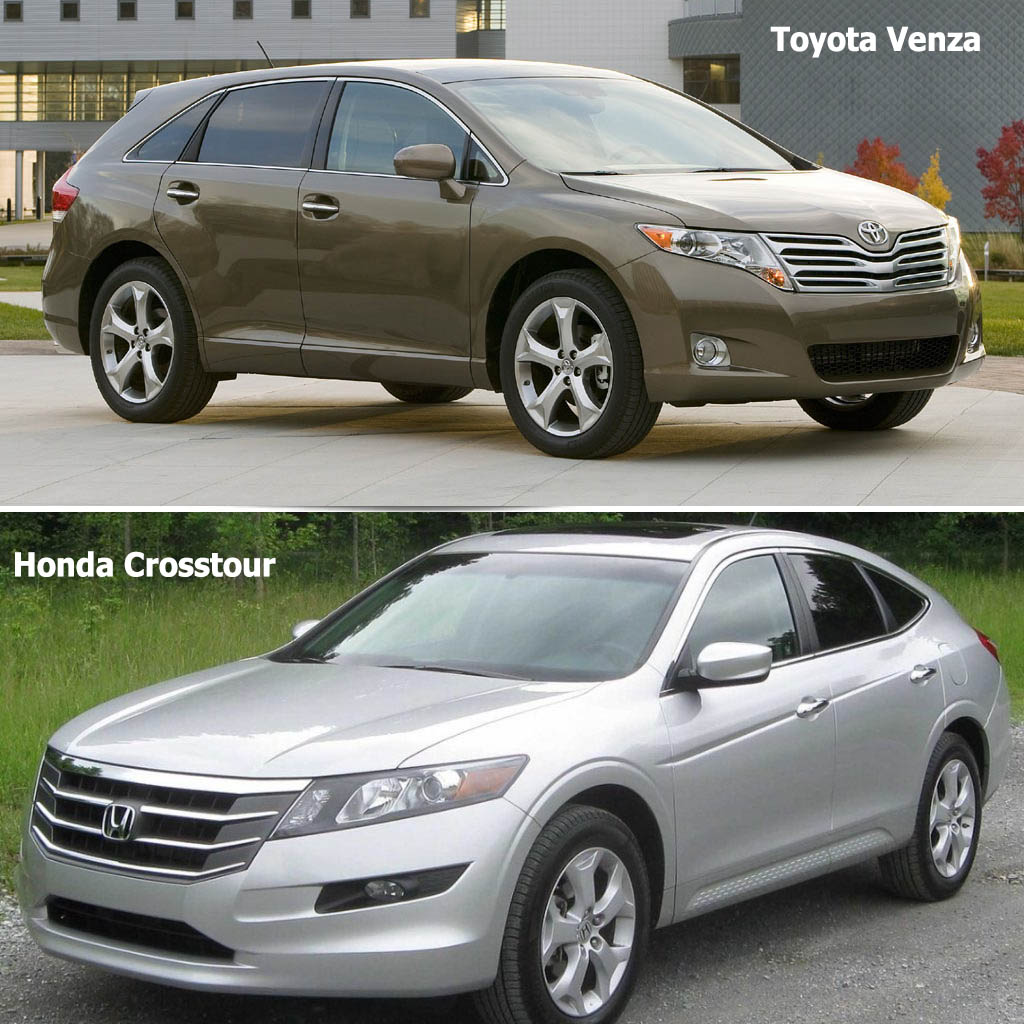 Toyota Venza vs Honda Crosstour