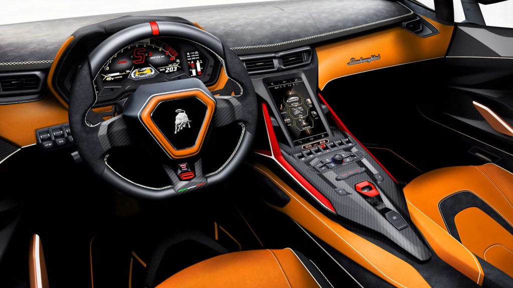 203 Lamborghini Tormenta  interior