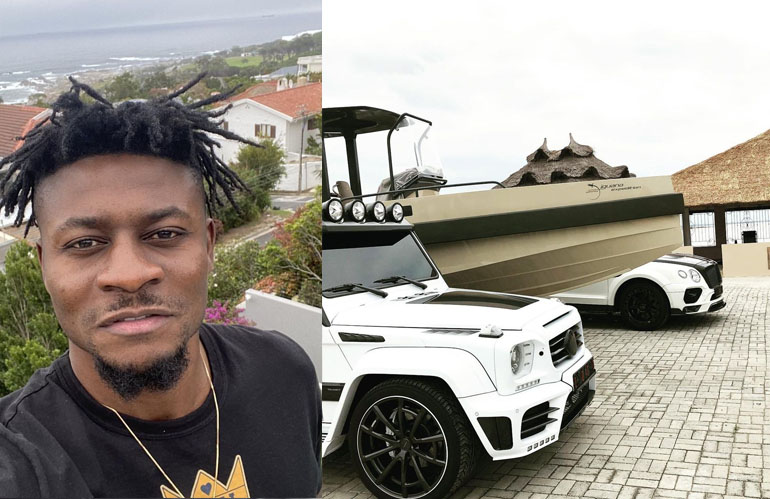 Check out Obafemi Martins ₦276m Yacht, ₦55m G-Wagon & ₦138m Bentley Bentayga, top richest footballers in Nigeria