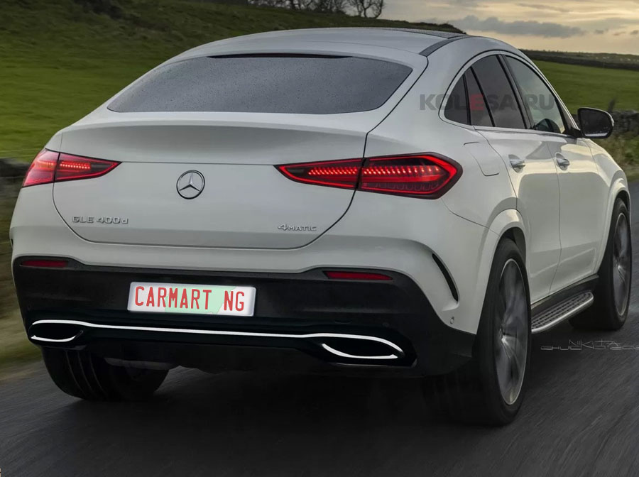 Back view of the 2023 Mercedes GLE