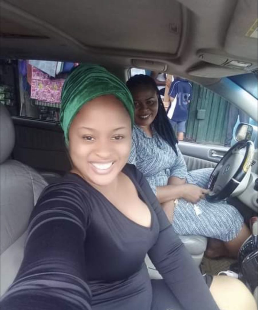 Photo of Amaka and her mother