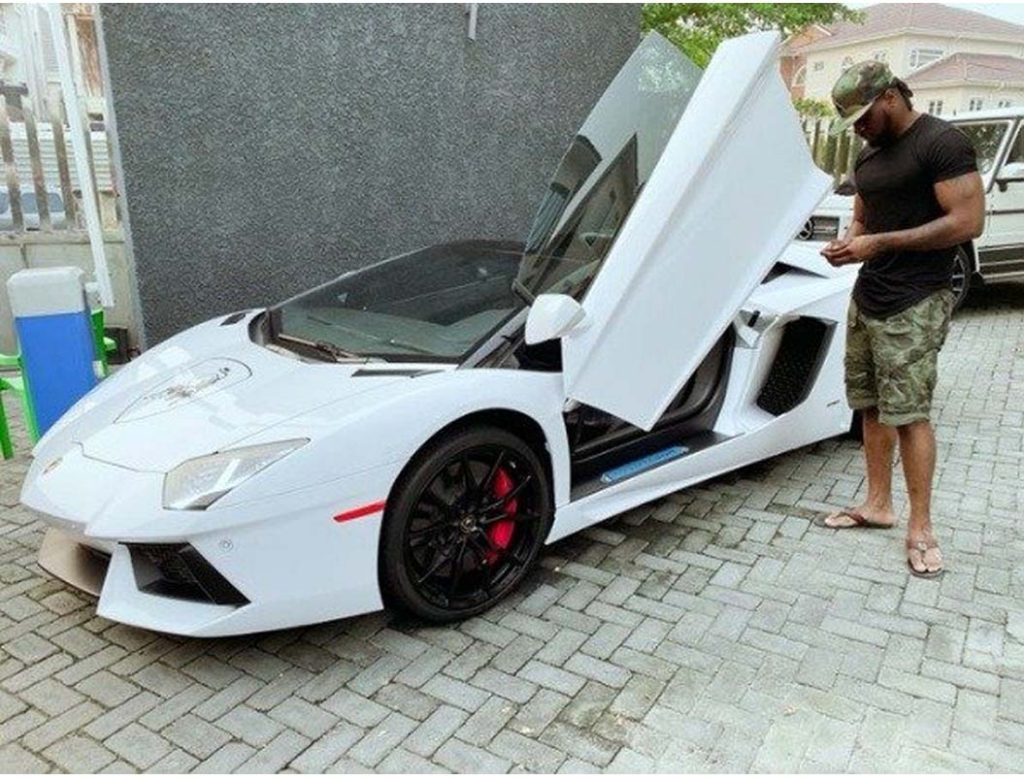Peter Okoye – Lamborghini Aventador