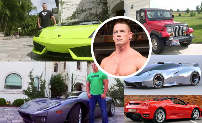 Take A Look Into John Cena’s Insane Car Collections
