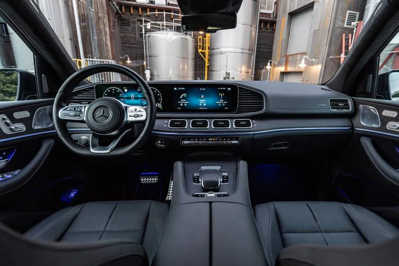 Interior of the Mercedes GLS 2020