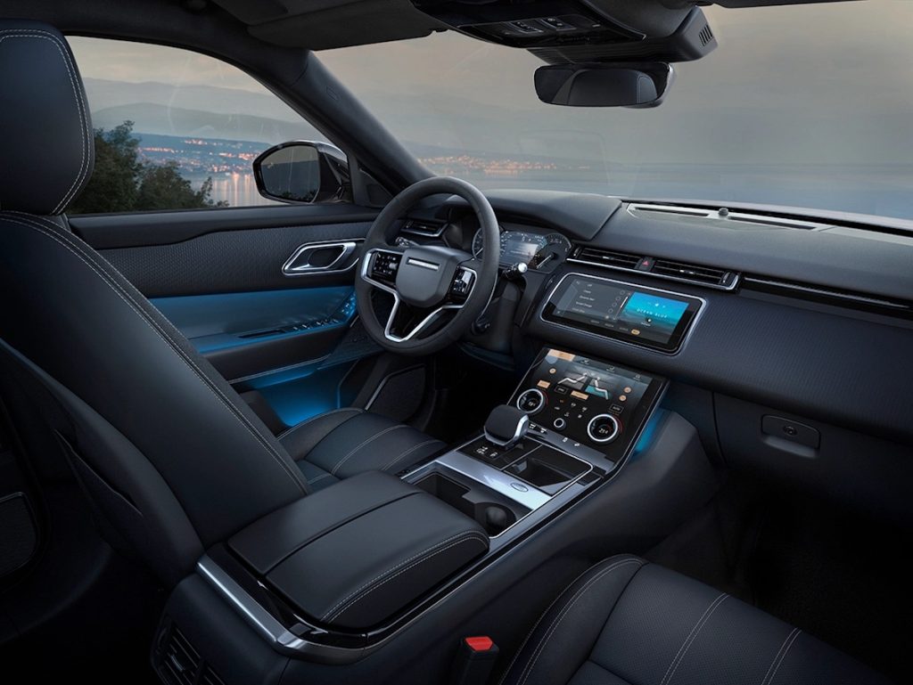 Interior of the 2023 Range Rover Velar