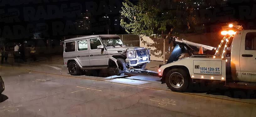 When Lori had an accident with the G63 at 23 years old