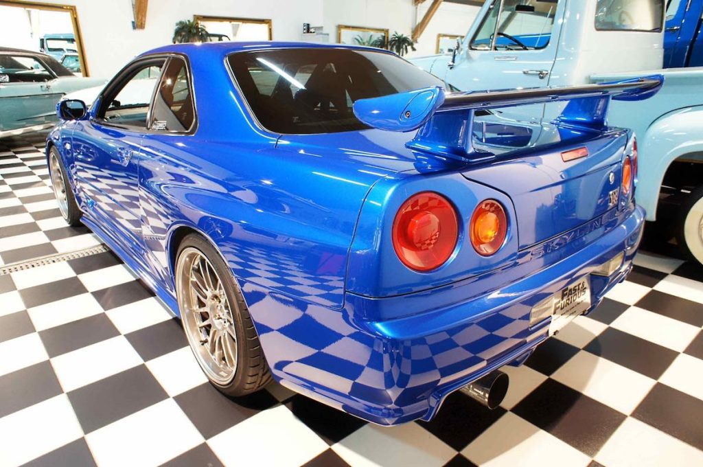 Back View of The R34 Skyline
