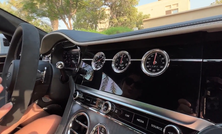 The Interior Of The 2022 Bentley Continental GT Speed