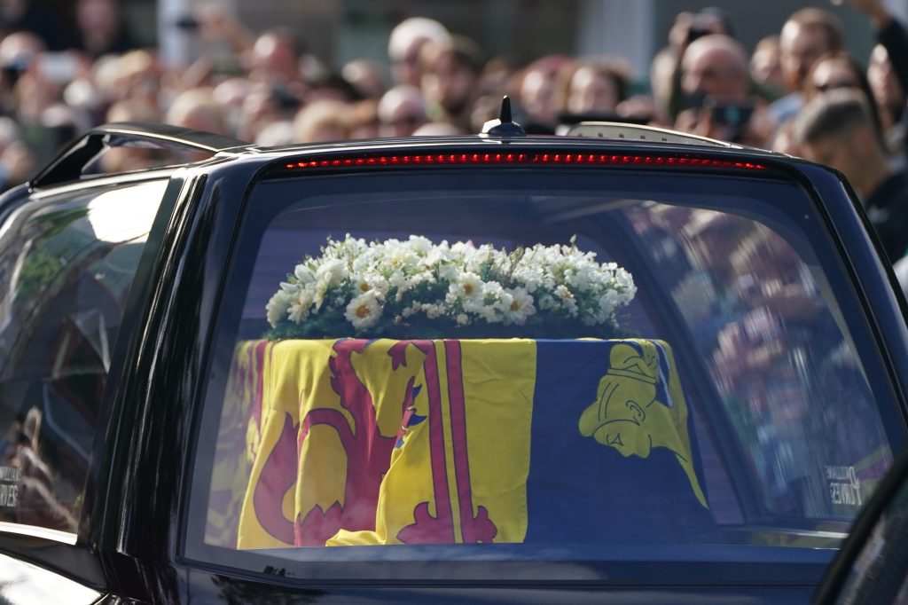 The late Queen's coffin to leave Balmoral imminently