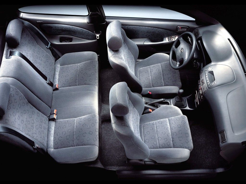 Interior View of the 2000 Corolla