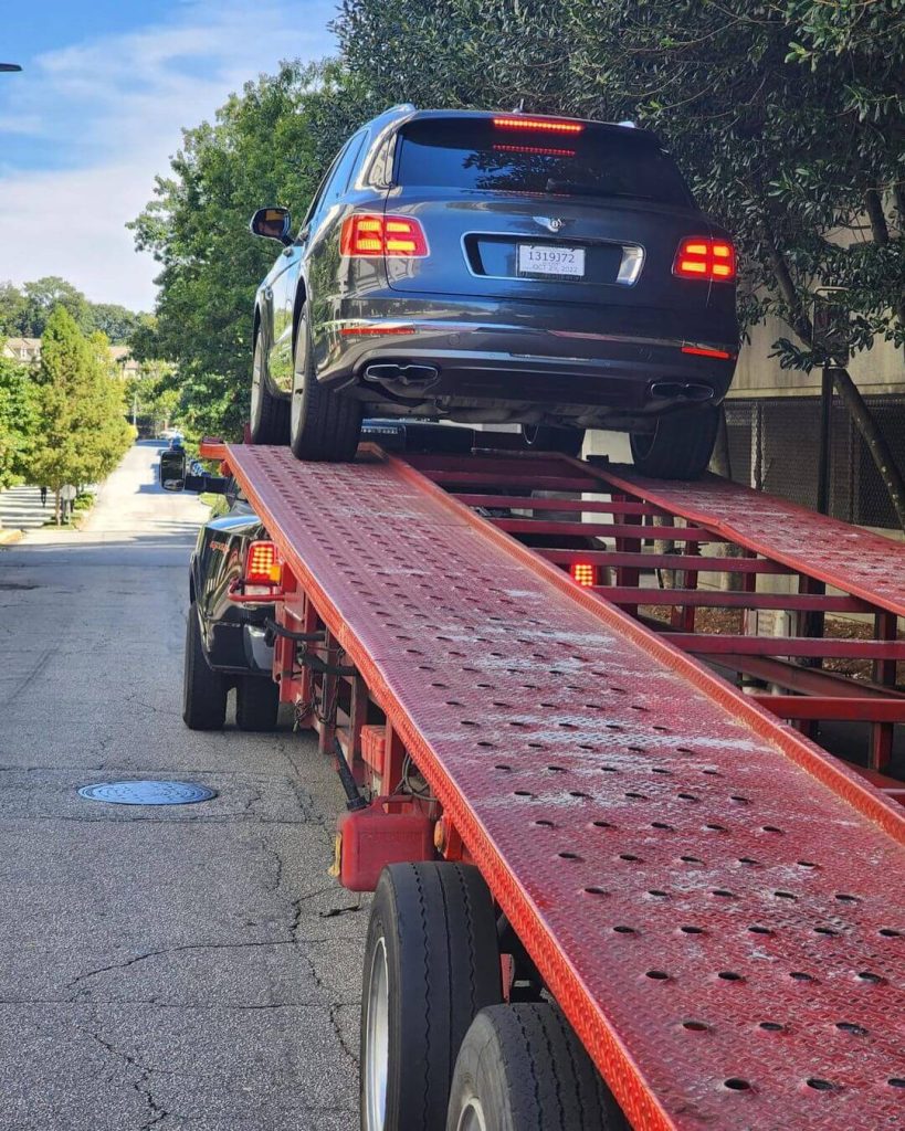 2022 Bentley Bentayga from Atlanta, Georgia, the United States to Nigeria