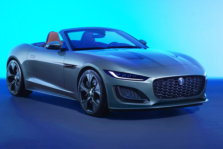 The 2023 F-Type Jaguar Designed To Celebrate The 75th Anniversary Of The Jaguar Sports Cars