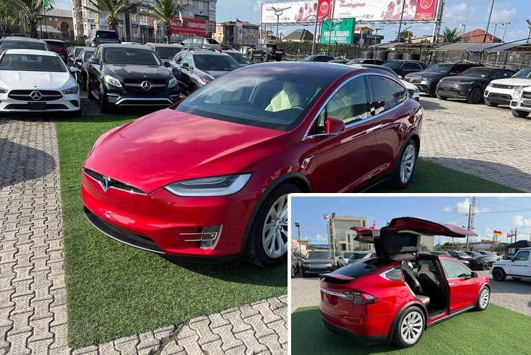 “Do You Have A Charging Station For It” Reaction As Mayfair Autos Posted Tesla Model X For Sale In Lagos