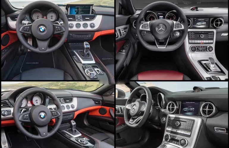 Mercedes-Benz vs. BMW Interior