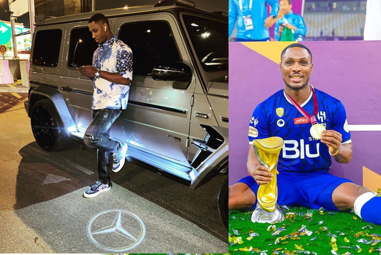 Odion Ighalo Shows Off His Mercedes-Benz G Wagon