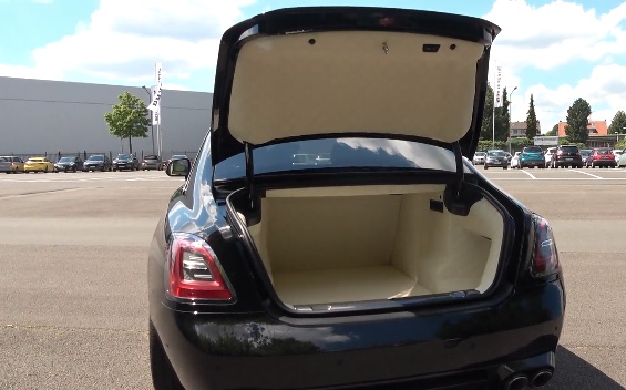 Trunk of Rolls-Royce Ghost Made By Brabus