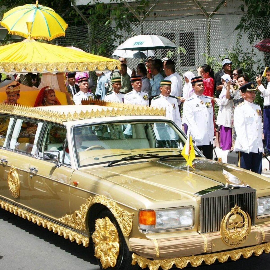 Sultan Of Brunei’s Custom Rolls Royce Silver Spur Limo