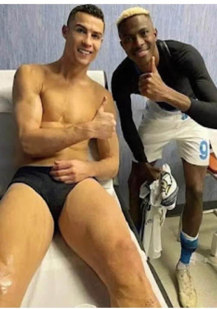 When Victor Osimhen Met Ronaldo