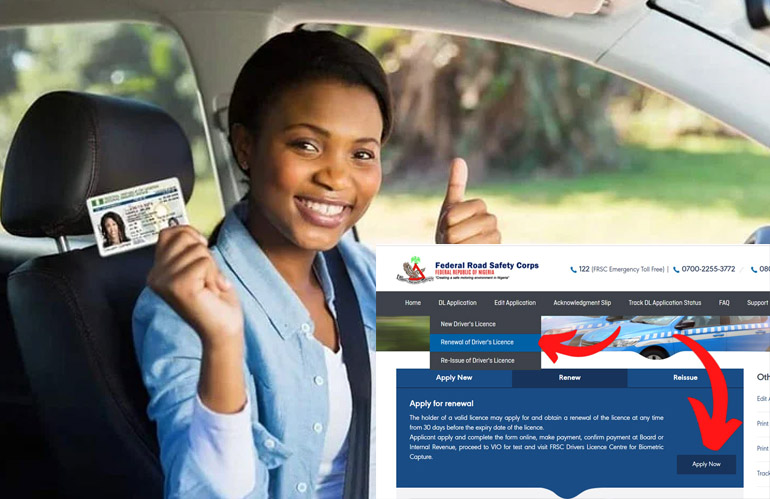 Step by Step Guide On How to Renew Your Driver's License Online FASTER in Nigeria