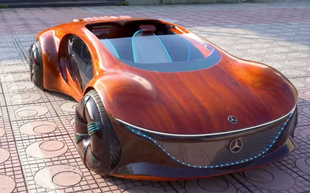 Mercedes Vision AVTR Built With Wood