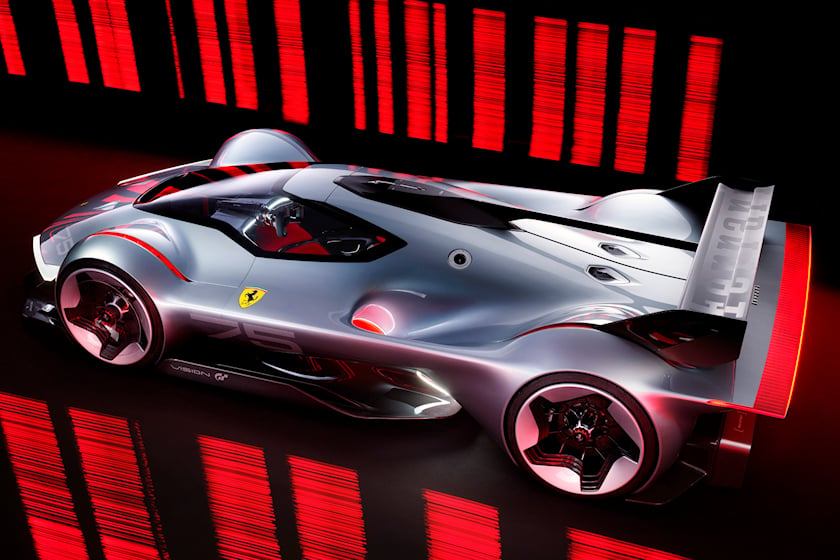 The All-New Ferrari Vision Gran Turismo Concept Car