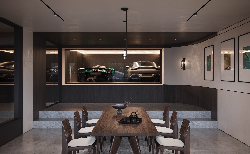 Aston Martin Mega-Mansion That Features Supercars As Artwork