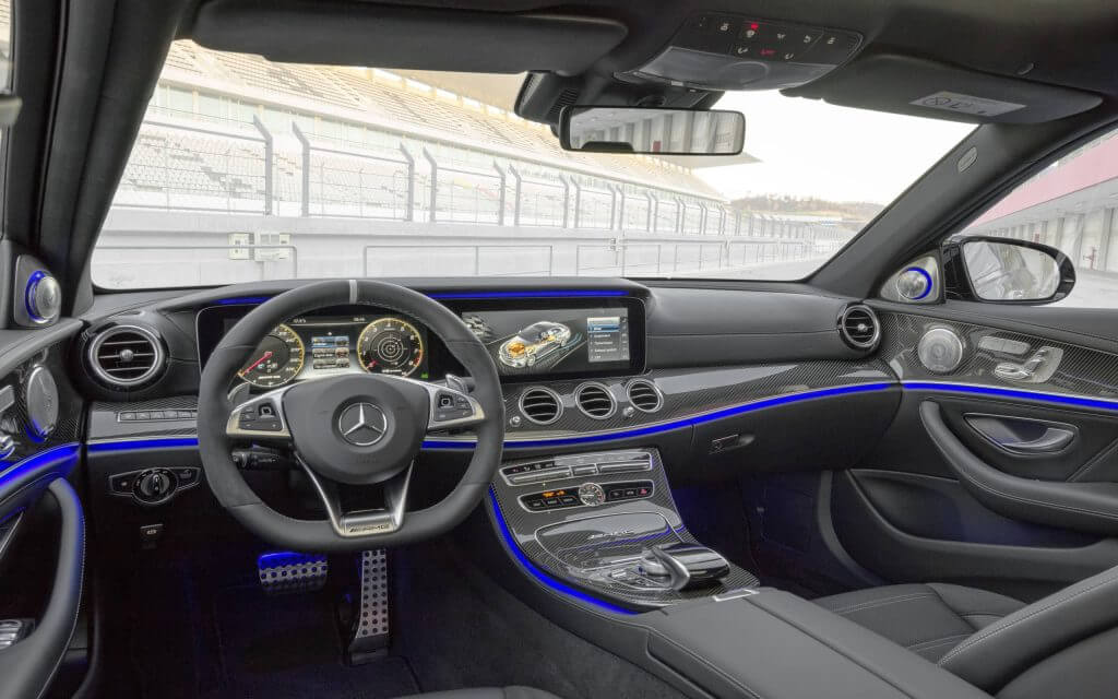 Interior Of The 2018 Mercedes-Benz E63S AMG