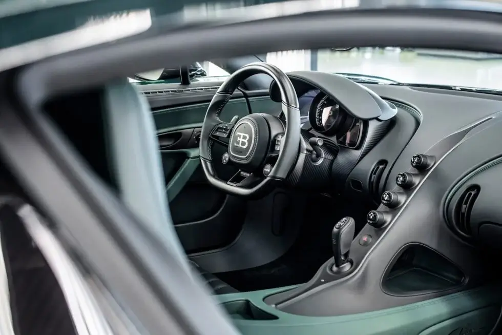 Interior Of The 400th Bugatti Chiron