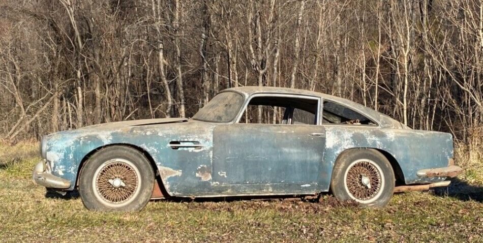 The Abandoned 1962 Aston Martin DB4