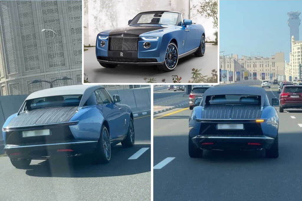 $28 million Rolls-Royce Boat Tail has been spotted in Dubai