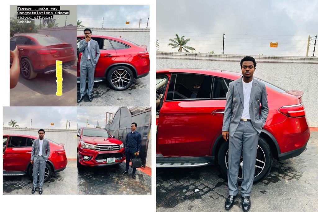 Bitcoin is crashing, Yet Blord is bolling As He Splashes N42 Million For A Mercedes-Benz AMG GLE 43