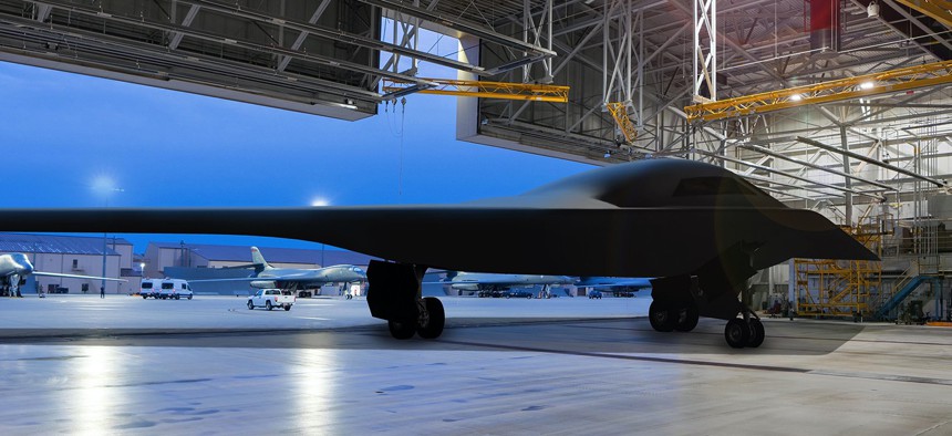 The bomber can drop or launch the widest array of weapons in the U.S. inventory.