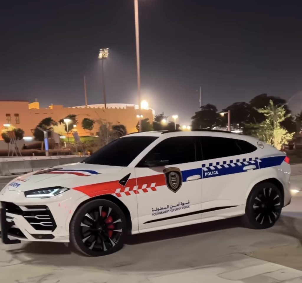 Qatar Police Buys $230,000 Lamborghini Urus