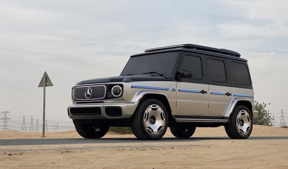 The Design Of The All-Electric Mercedes-Benz G-Wagen