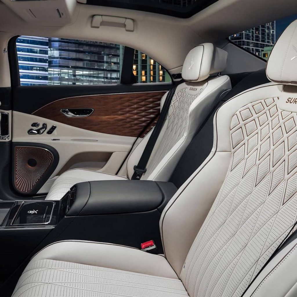 Special Edition Bentley Flying Spur called 'The Surgeon'  interior