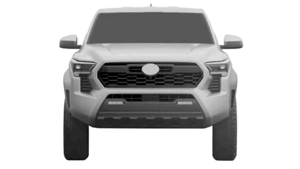 2024 Toyota Tacoma Patent Rendering