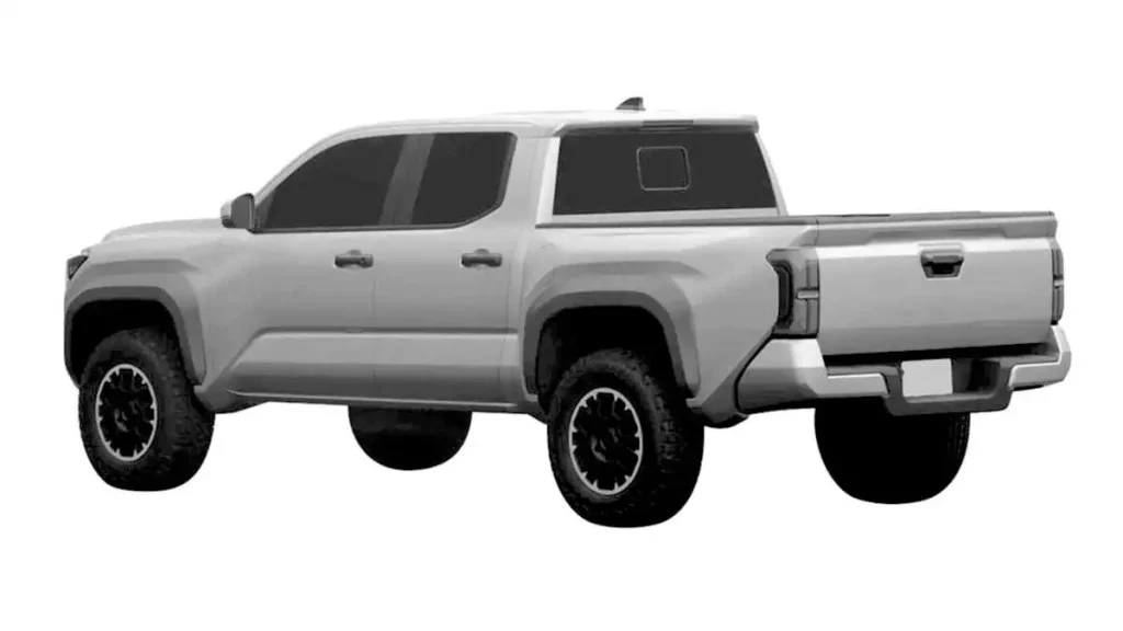 2024 Toyota Tacoma Patent Rendering