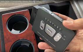 Toyota Century cassette dictation recorder