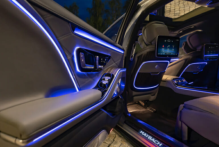 4 Top Luxury Cars With The Best Ambient Lighting In The World