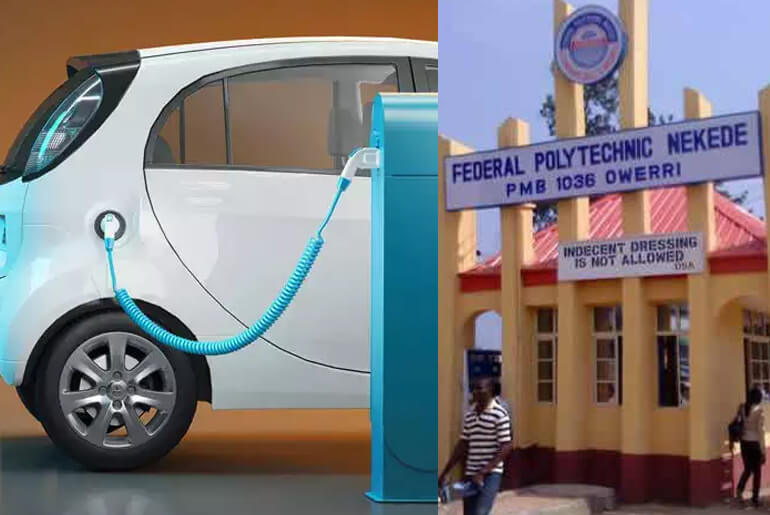 Fed Poly Nekede Invents Electric Car, Security Drone