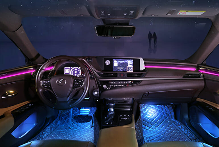 Lexus LS Ambient Lighting