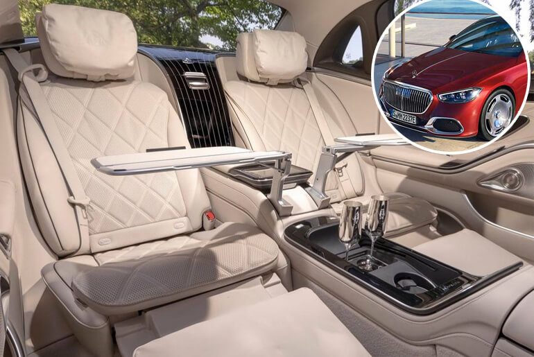 Mercedes-Maybach S580e interior