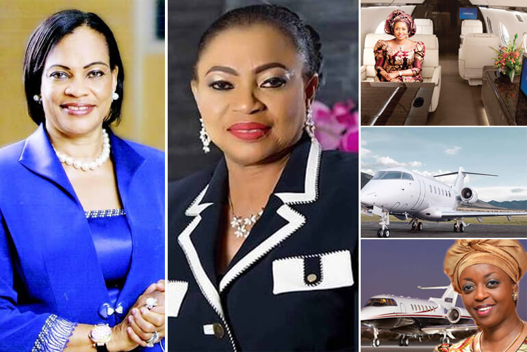 Wealthy Nigeria Women With Private Jets They Bought Themselves