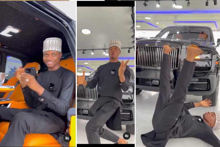 Ola of Lagos Discovered the Most Expensive Car in Nigeria Right Now