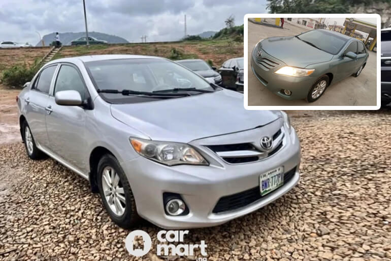 Best Price Deals For Used Toyota Corolla & Camry (2004-2011) In Nigeria