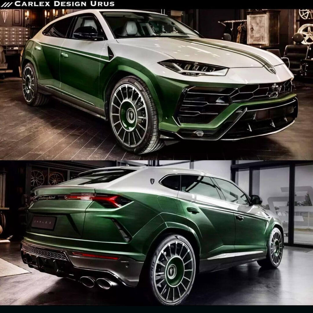Carlex's custom green Lamborghini Urus