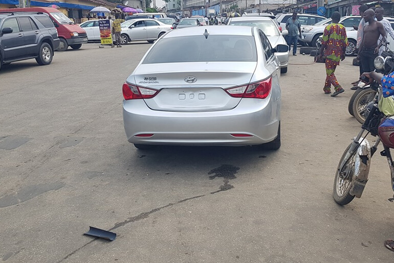 Hyundai Sonata traffic in Nigeria