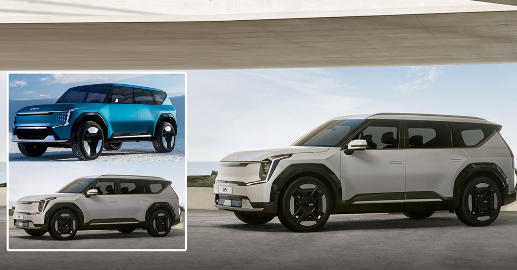 Kia Unveiled the 2024 EV9, The first Mainstream Electric Three-row SUV