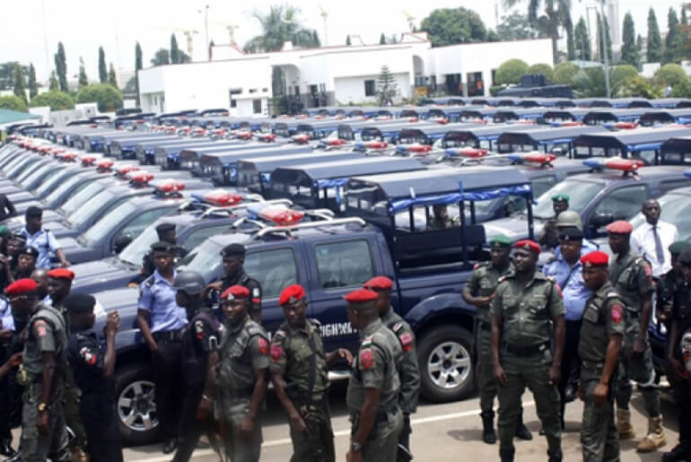 Rivers State police cars