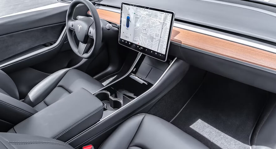 Tesla model y interior